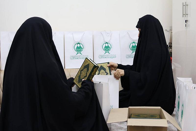 شعبة فاطمة بنت أسد (عليها السلام) تنهي تحضيراتها لإقامة الملتقى القرآني النسوي