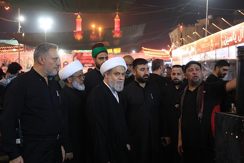 العتبة العباسية المقدسة تواصل جولاتها الميدانية للاطّلاع على الخدمات المقدّمة لزائري الأربعين