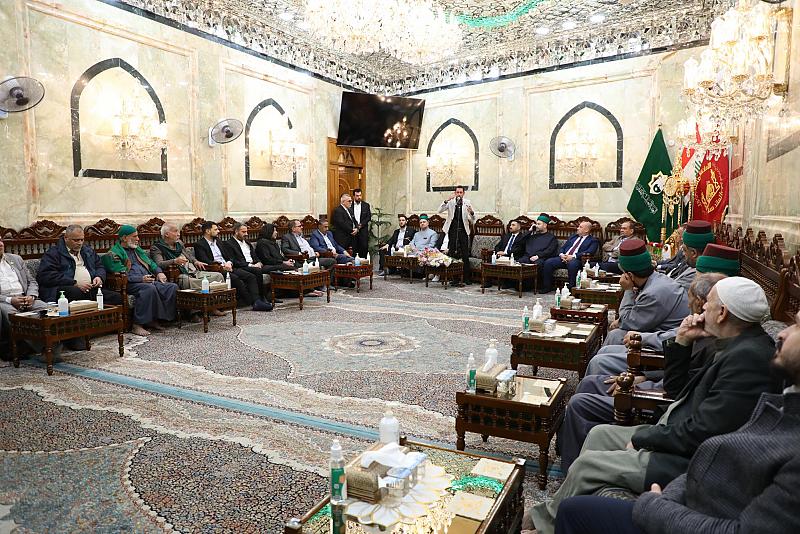 قسم العلاقات يقيم احتفالا بذكرى ولادة السيدة زينب (عليها السلام)