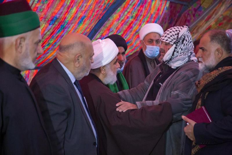 وفدُ  العتبتَيْن المقدّستَيْن يختتم جولته لتفقّد ذوي شهداء تفجير ساحة الطيران وجرحاهم ويستعدّ لجولةٍ في محافظاتٍ أُخَر
