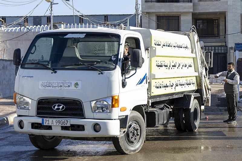 تنفيذ حملة تنظيف لمحيط مقام الإمام المهدي (عجّل الله فرجه)