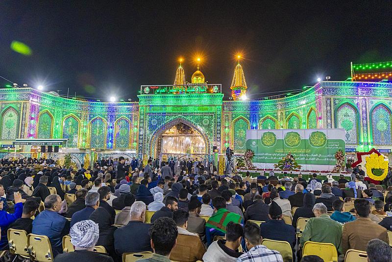 العتبة العباسية المقدسة تقيم احتفالها المركزي بذكرى ولادة الإمام الحسين (عليه السلام)