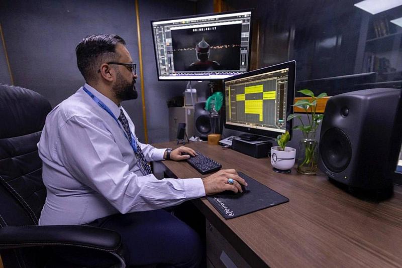 قسم الإعلام يعتمد أحدث تقنيات التحريك الرقمي في إنتاج فيلم ثلاثية الماء