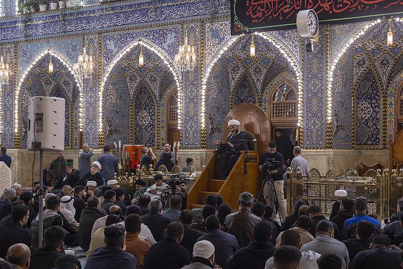 العتبة العباسية المقدسة تحيي ذكرى هدم قبور أئمّة البقيع (عليهم السلام) في الصحن الشريف