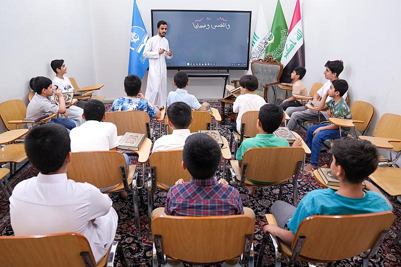 المجمَع العلمي يُطلق دورة (سنا الترتيل) القرآنية في محافظة المثنى