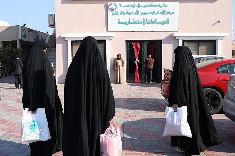 شعبة فاطمة بنت أسد للدراسات القرآنية تنظّم برنامج (فهو يشفين)لزيارة مريضات الأورام
