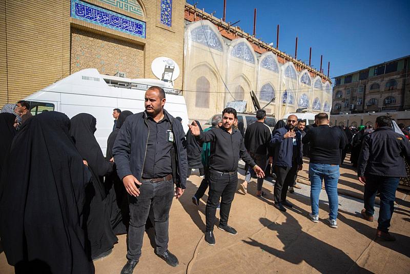 قسم حفظ النظام يشارك في تنظيم حركة زائري الإمام الكاظم (عليه السلام) في بغداد