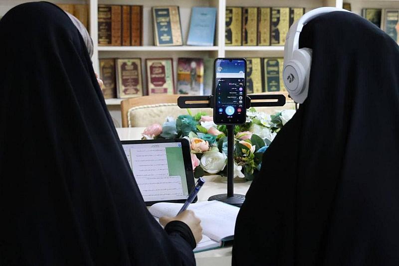 شعبة فاطمة بنت أسد (عليها السلام) تواصل تنظيم برنامج (سراج الرياحين) الإلكتروني