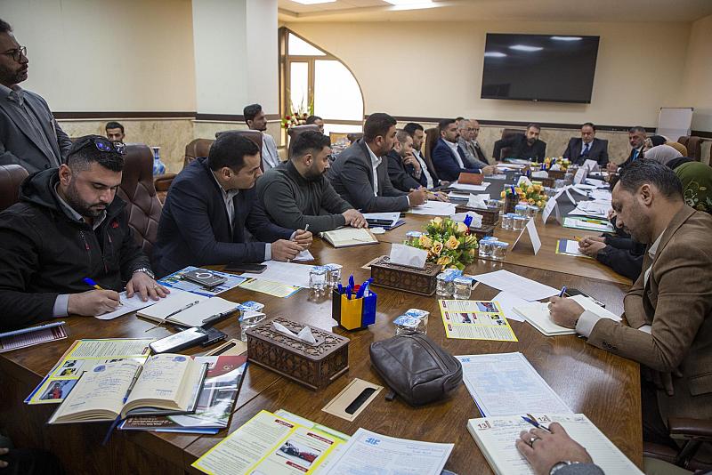 العتبة العباسية تبحث سبل التعاون مع شركة التأمين الوطنية