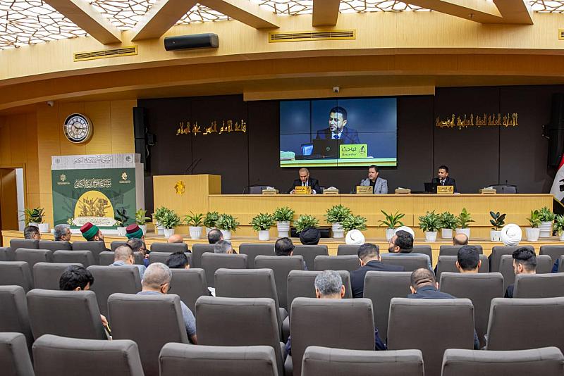باحث من جامعة ذي قار يقدم ورقة بحثية حول فتوى السيد علي السيستاني