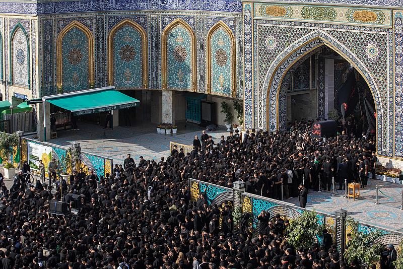 المواكب العزائية تحيي ذكرى شهادة السيدة الزهراء (عليها السلام) في كربلاء