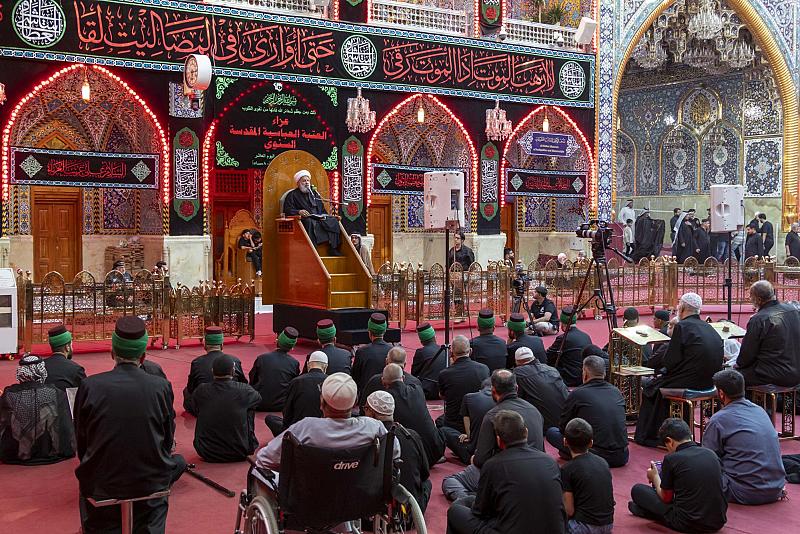لليوم الثاني.. العتبة العباسية المقدسة تقيم مجلس عزائها السنوي في صحن مرقد أبي الفضل العباس (عليه السلام)