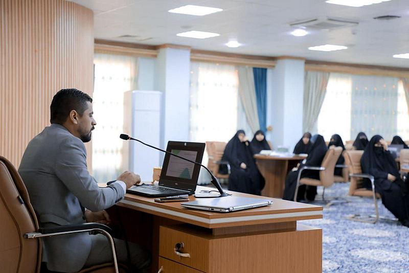 العتبة العباسية تقيم أول ورشة للتعريف بموقع (معين) الخاص بالتخطيط الاستراتيجي