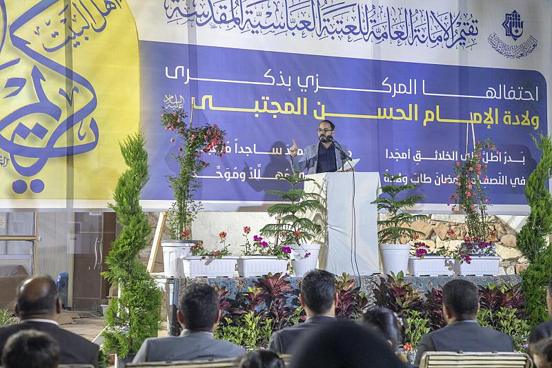 مشاتل الكفيل تحتفي بذكرى ولادة الإمام الحسن (عليه السلام)