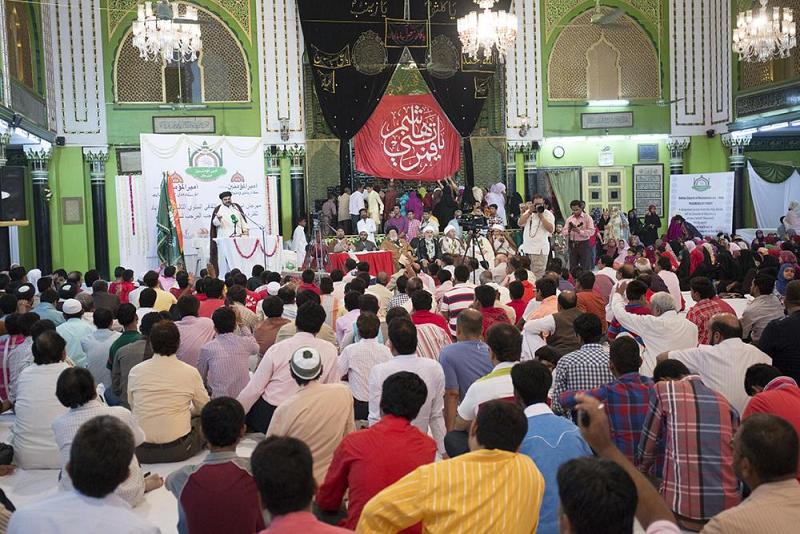 وسط دعواتٍ للعراق ومجاهديه وفودُ العتبات المقدّسة تُسدل الستار على فعاليات مهرجان أمير المؤمنين(عليه السلام) الثقافيّ السنويّ الثالث ..
