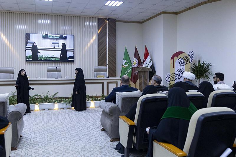 حفل تخرج طالبات معهد الخطابة الحسينية النسوية يشهد فعاليات ثقافية متنوعة