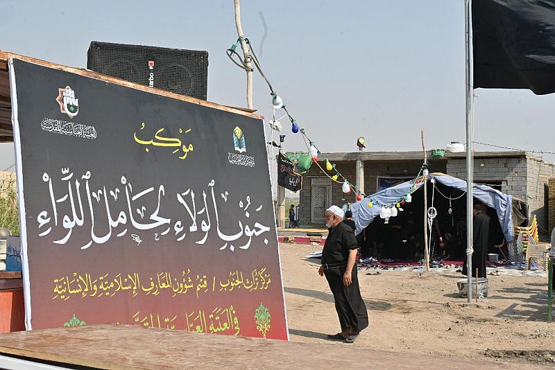 قسم شؤون المعارف يقدّم خدماتٍ متنوّعة لزائري الأربعين في ذي قار