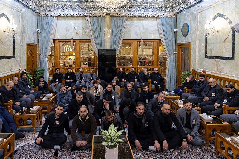 العتبة العباسية المقدسة تقيم مجلس عزاء بذكرى وفاة السيدة زينب (عليها السلام)