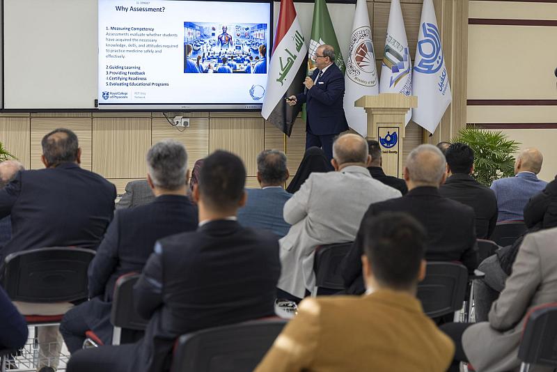 على هامش مؤتمرها العلميّ السادس.. جامعة الكفيل تقيم ورشةً عن التعليم الطبّي بكلية الطبّ