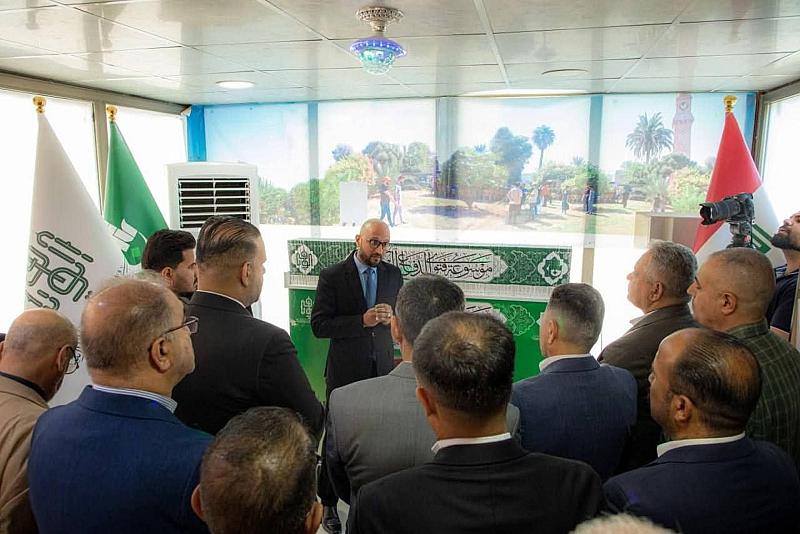 العتبة العباسية المقدسة تستعرض نتاجاتها العلمية والمعرفية في معرض الكتاب ببغداد