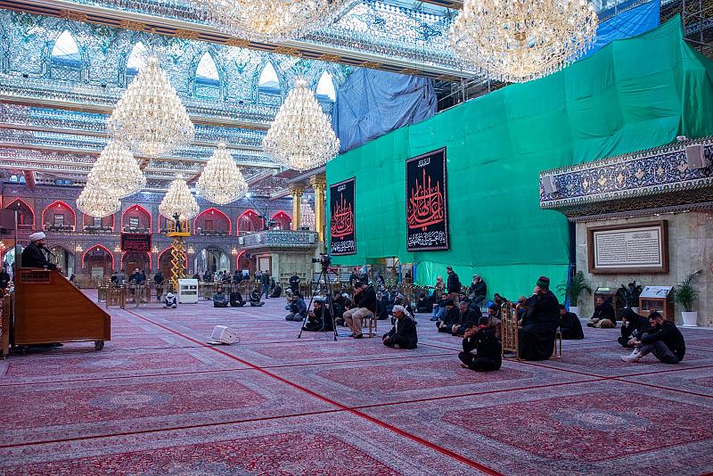 العتبة العباسية المقدسة تقيم مجلس عزائها السنوي بذكرى شهادة الإمام الهادي (عليه السلام)