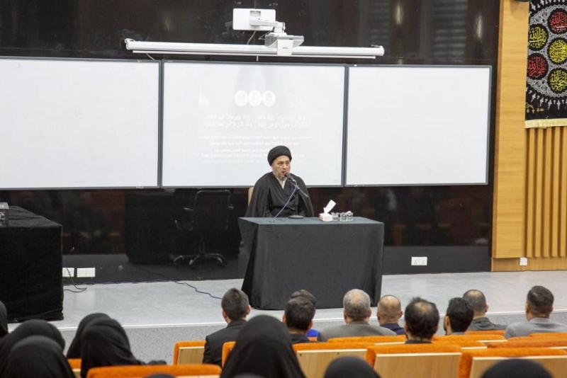 جامعة الكفيل تقيم مجلس عزاء في ذكرى رحيل الرسول الأعظم (صلى الله عليه وآله)