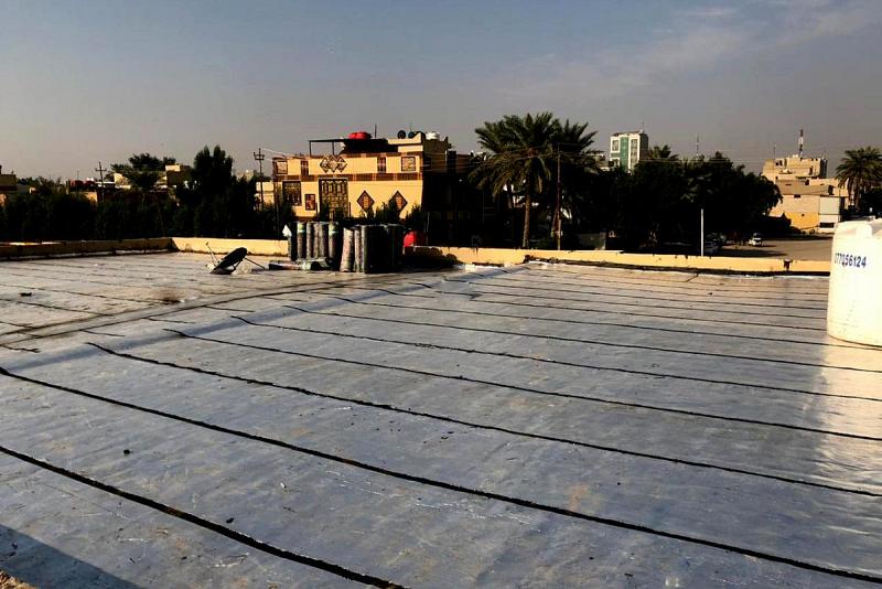 الانتهاءُ من أعمال صيانة وترميم سطح دار الحنان للعوق العقليّ الشديد