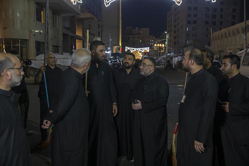 الأمين العام للعتبة العباسية يطلع على جهود المحطات الخدمية بعد اختتام زيارة الأربعين