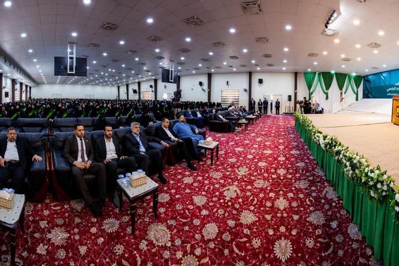 العتبةُ العبّاسيةُ المقدّسة تُطلق فعّاليات تكريم الطالبات المرتديات العباءةَ داخلَ الحرم الجامعيّ