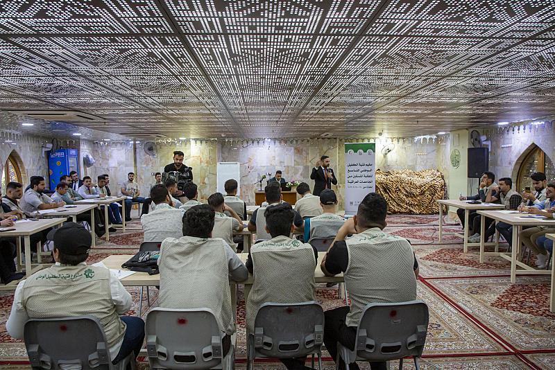 لمنسقيه.. مخيم فتية الكفيل الوطني يشهد إقامة ورشة عمل تطويرية