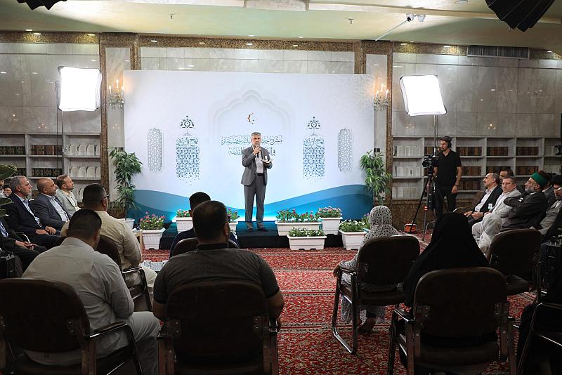 العتبة العبّاسيّة تكرّم عددًا من المكفوفين الحافظين لنهج البلاغة