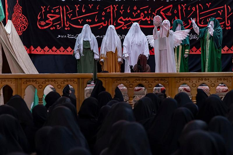 شعبة التوجيه الديني النسوي تستذكر سيرة أبي الفضل العباس (عليه السلام) ببرنامجٍ عزائي