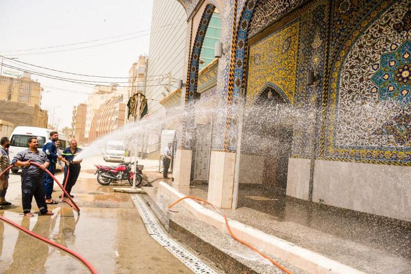ملاكاتُ قسم مقام الإمام المهديّ.. جهودٌ استثنائيّة للحفاظ على مُنشَأِهِ العمرانيّ وإدامته