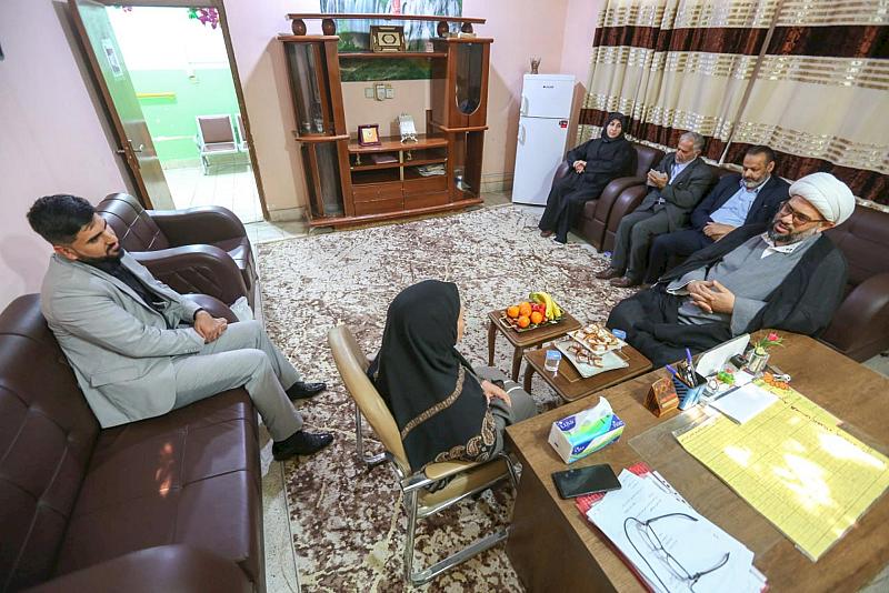قسم المعارف يبحث مع معهد النور للمكفوفين سبل تعزيز التعاون المشترك