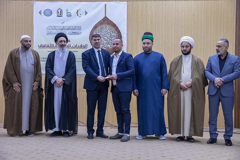 العتبة العباسية تكرّم الفائزين بمسابقة فتية الكفيل الخاصة بمهرجان الولادات الشعبانية المباركة