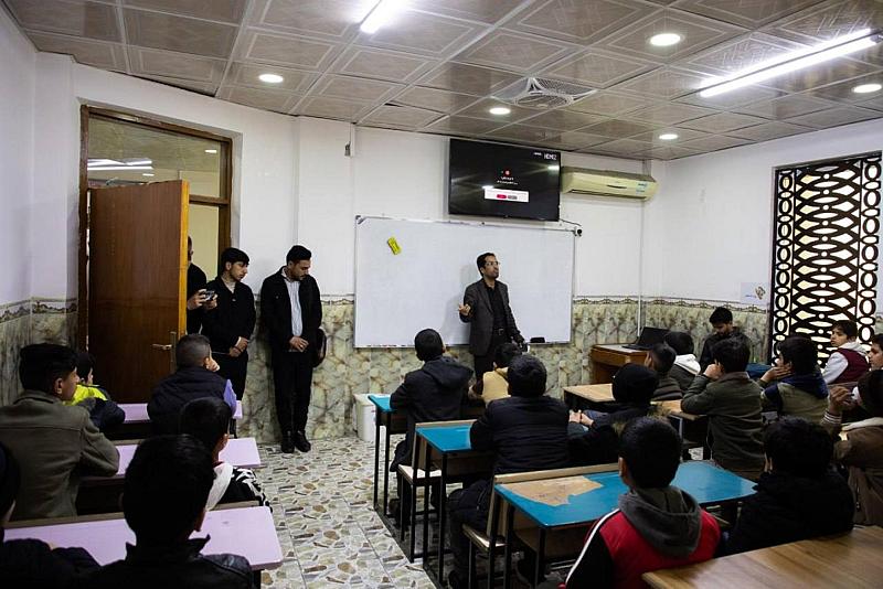 قسم الشؤون الفكرية يقيم مجموعة من الأنشطة التربوية والترفيهية في قضاء الهندية