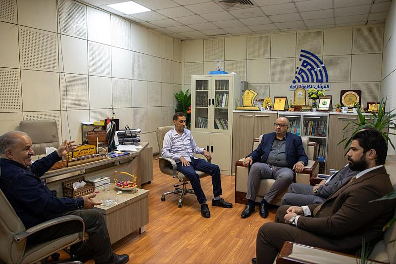 المجمع العلميّ يبحث مع شبكة الإعلام العراقيّ إمكانية إطلاق برامج قرآنية إذاعية