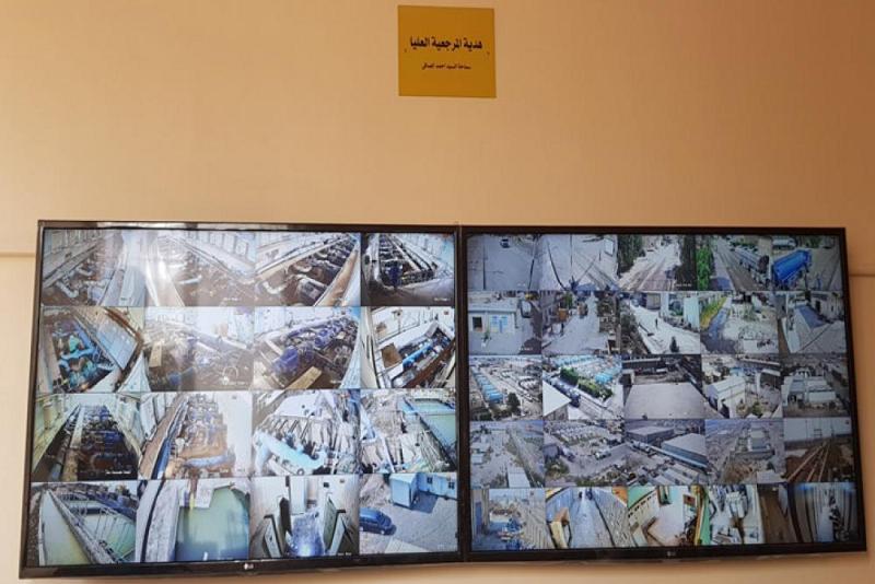 استكمالاً لجهدها في توفير الماء للبصرة: العتبةُ العبّاسية المقدّسة تجهّز محطّة ماء العباس (عليه السلام) -محطّة الآر زيرو- بمنظومة كاميراتٍ واتّصالات