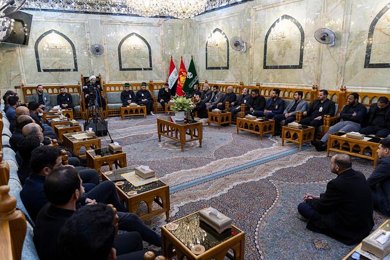لليوم الثاني.. العتبة العباسية المقدسة تنظم مجلسها العزائي إحياءً لذكرى شهادة الإمام علي (عليه السلام)