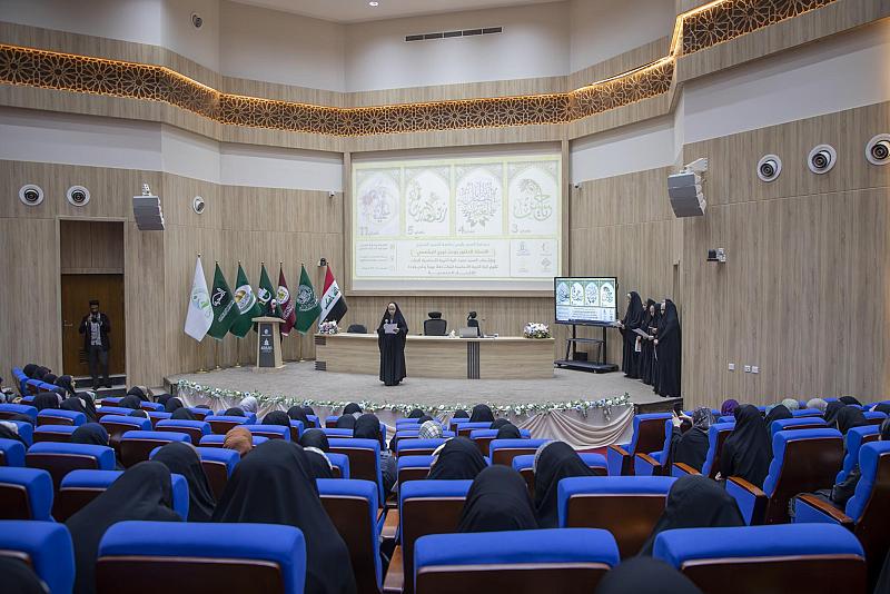 جامعة العميد تحيي ذكرى ولادة الأقمار الشعبانية