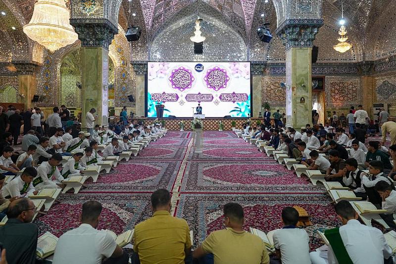 المجمع العلمي ينظم محفلا قرآنيًّا في سامراء