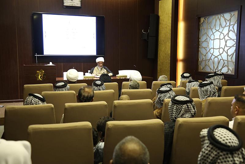 قسم المعارف يقيم ندوة حول الجهود التحقيقية للطاقات الشابة في إحياء التراث الإسلامي