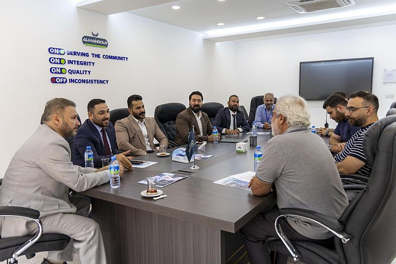 قسم الشؤون الطبية يناقش تعزيز التعاون المشترك ودعم الخدمات المقدمة للزائرين مع شركة المنصور للصناعات الدوائية