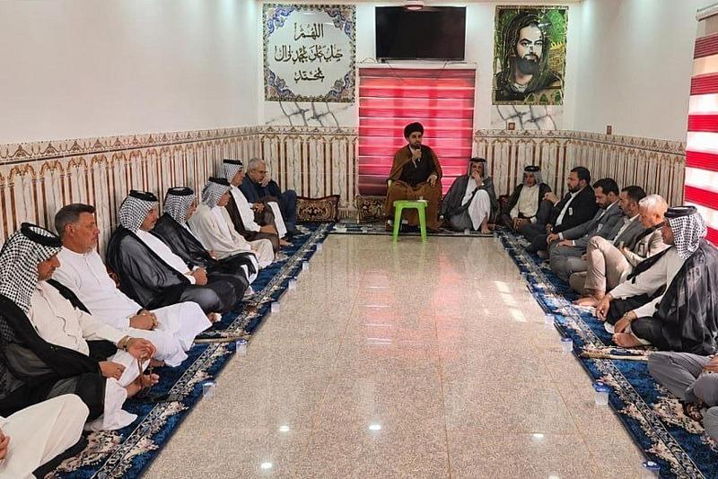 قسم الشؤون الفكرية يقيم برنامج (بيوت النعيم) العبادي في بابل
