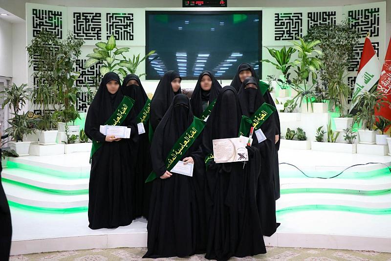 طالبات شعبة الخطابة الحسينية النسوية يُحرزن المرتبة الأولى في المسابقة الرمضانية السنوية