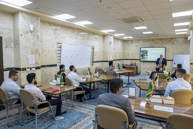 قسم التطوير يقيم دورة تدريبية عن الظهور الإعلامي لملاكاته