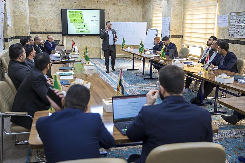 قسم التطوير يختتم دورة إعداد المدربين لملاكات مديرية تربية كربلاء
