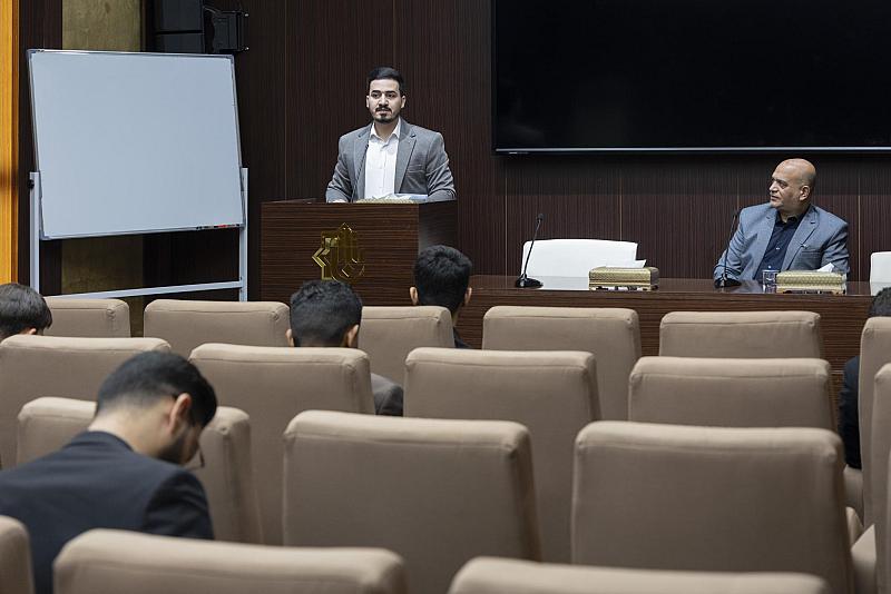 العتبة العباسية المقدسة تباشر إجراء الاختبارات للمشاركين في برنامج عرفاء المنصة