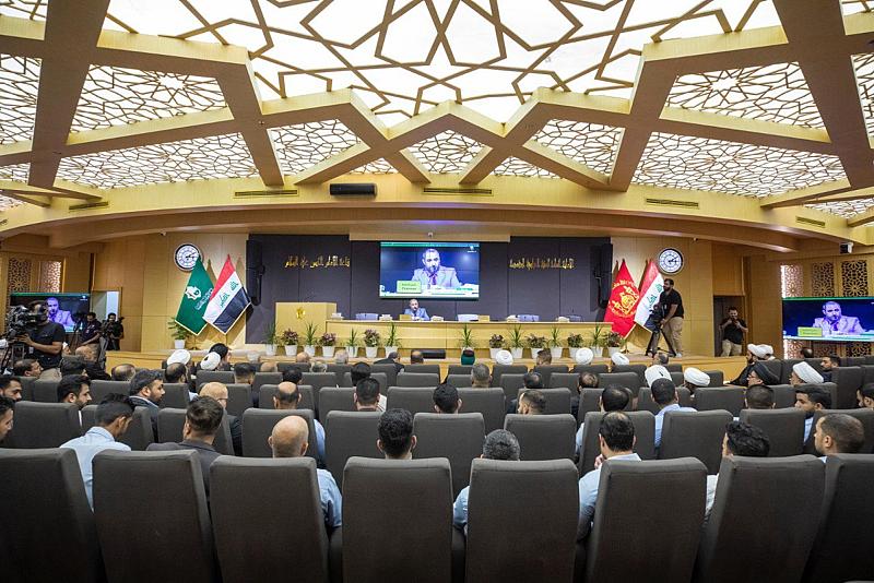 انطلاق الجلسة البحثية المسائية ضمن فعاليات اليوم الثالث من أسبوع الإمامة الدولي الأول