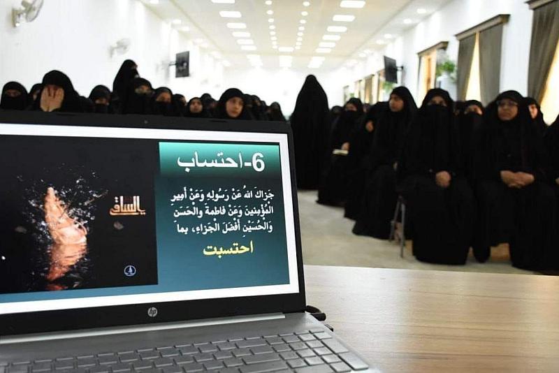 شعبة مدارس الكفيل النسوية تواصل تقديم المحاضرات لليوم الثاني توالياً